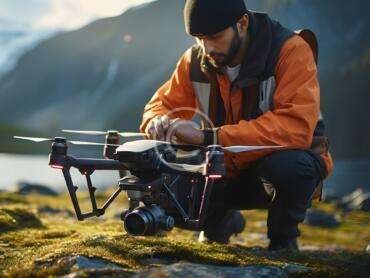 Contour capture: shaping landscapes with aerial views